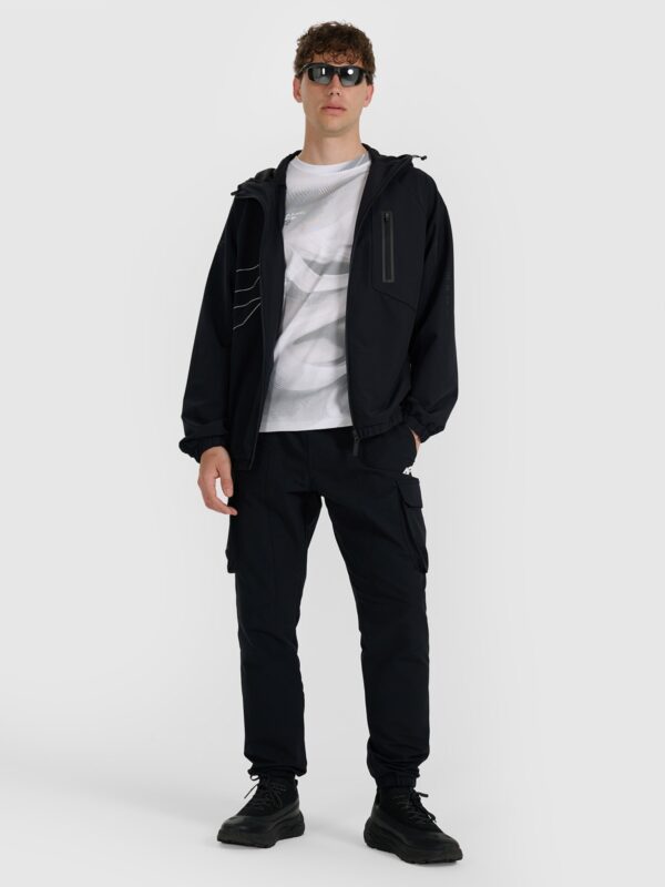 4F Kurtka przejściowa męska - czarna