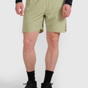 ae2e41b2e549ef2697d998a29d50bc8f62391b01 4F Spodenki do biegania szybkoschnące męskie - oliwkowe/khaki
