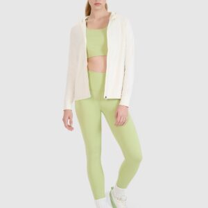 4F Bluza treningowa regular szybkoschnąca damska - biała