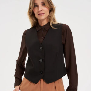 Elegancka kamizelka czarna