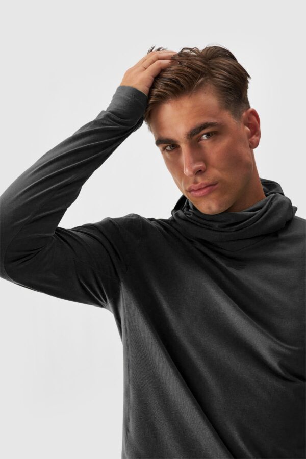 4F Bielizna termiczna ocieplana (góra) męska - czarna