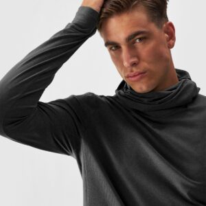 4F Bielizna termiczna ocieplana (góra) męska - czarna