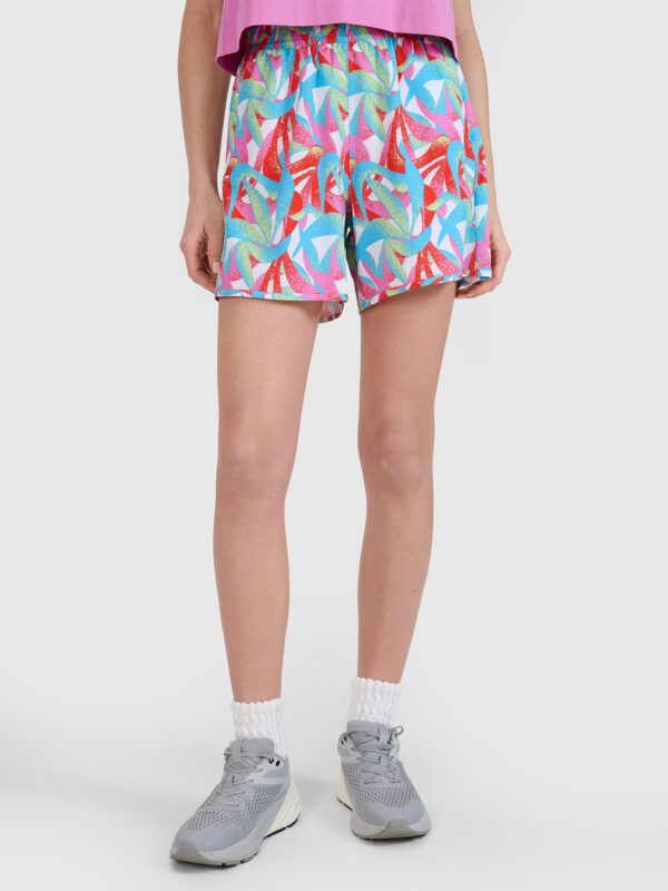 afd5c636501fd933c0e00b4a97db9021752a269d 4F Spodenki plażowe damskie - multikolor