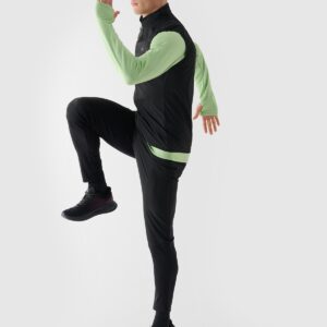 4F Bezrękawnik do biegania Ultralight męski - czarny