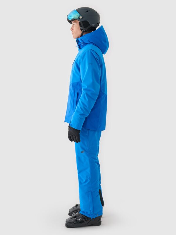 4F Kurtka narciarska membrana Dermizax 20000 męska - niebieska