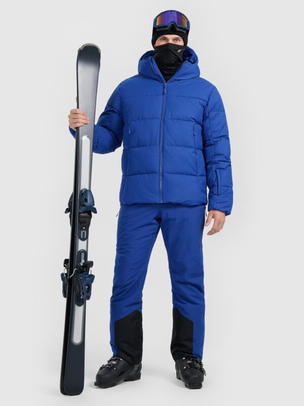 4F Kurtka narciarska membrana 5000 męska - niebieska