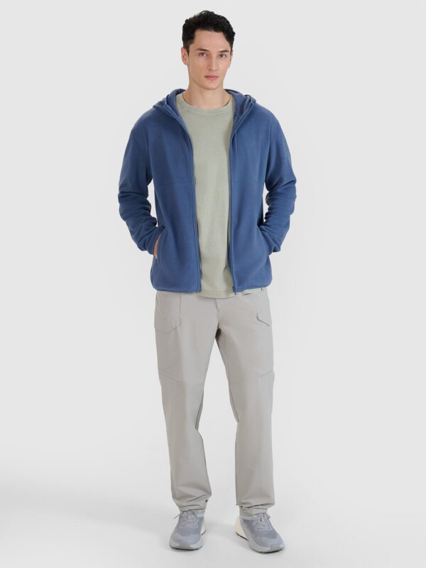 b1ca43953a0057c9e2e0ba8d07e3809f4e190ce6 4F Polar regular z kapturem męski - granatowy