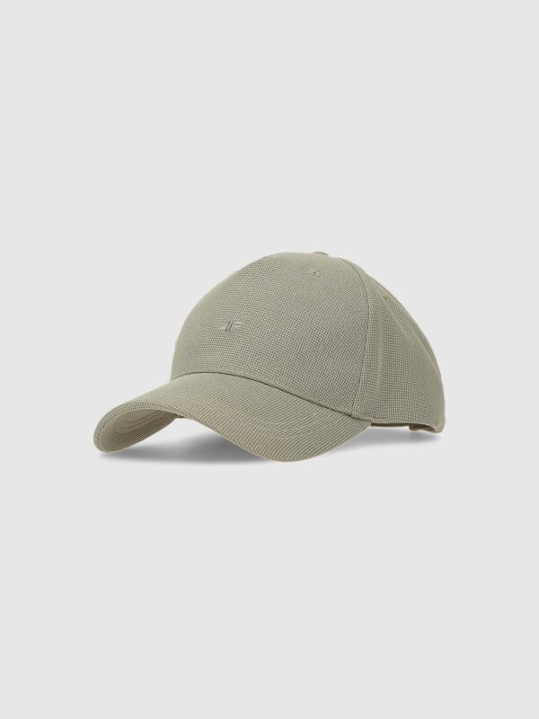 4F Czapka z daszkiem strapback uniseks - khaki