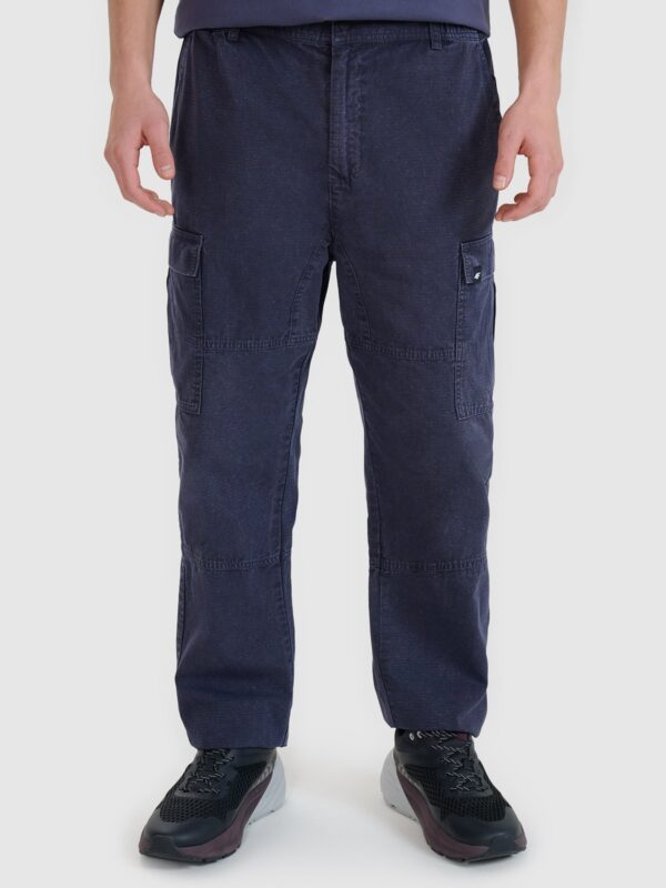 4F Spodnie casual cargo męskie - szare