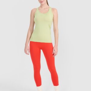 b3eca243ed8492c255c2a2154024fd65991fee75 4F Top treningowy slim szybkoschnący damski - zielony