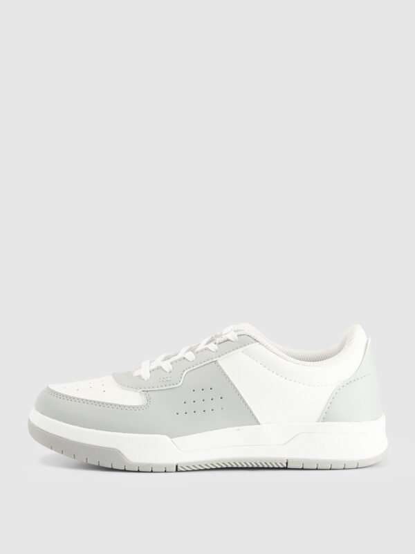 4F Buty sportowe chłopięce - białe