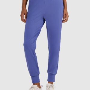 b48b1af159002c081bfcdf4a816d294eb1020460 4F Spodnie treningowe szybkoschnące damskie - granatowe