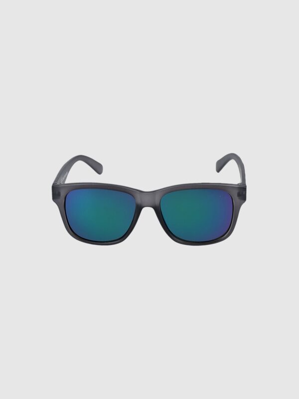 4F Okulary przeciwsłoneczne z powłoką lustrzaną - szare