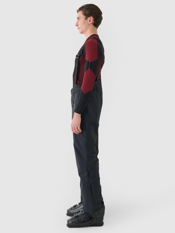 b4eb875732c10ad172ae732ddb64824471ceebfe 4F Spodnie narciarskie z szelkami membrana Dermizax 20000 męskie - czarne