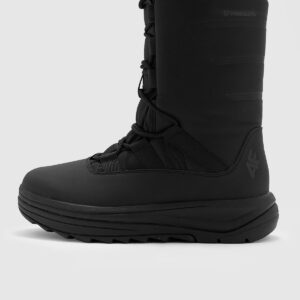 4F Buty zimowe śniegowce INUA z ociepliną Primaloft damskie - czarne