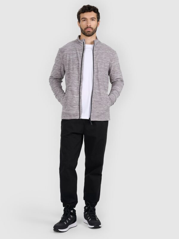 b541dabc140e694608600db9fb7a7cb3d32bad0f 4F Polar ze stójką regular męski - szary