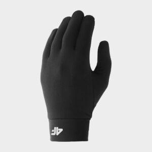 4F Rękawiczki Touch Screen uniseks - czarne