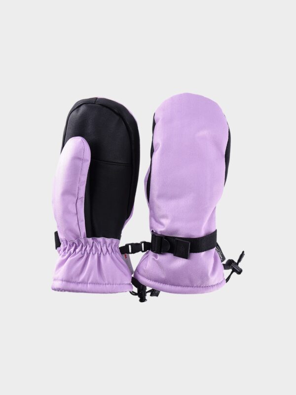 4F Rękawice narciarskie z jednym palcem damskie - fioletowe