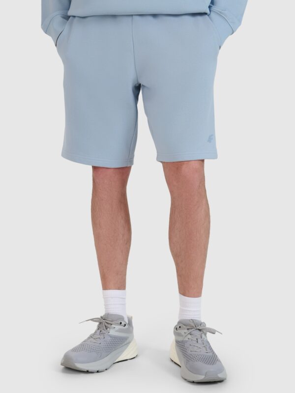 4F Spodenki dresowe męskie - niebieskie