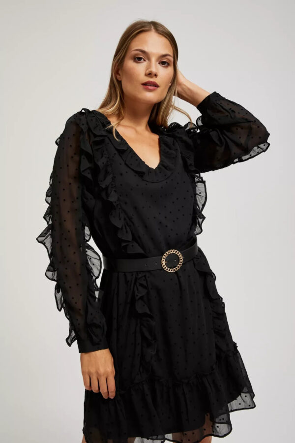 b74216adebeb7c8a7d1cf98702600f47e84a1507 Sukienka z falbanami