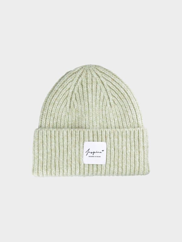 4F Czapka zimowa damska - zielona