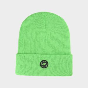 4F Czapka zimowa dziecięca - zielona