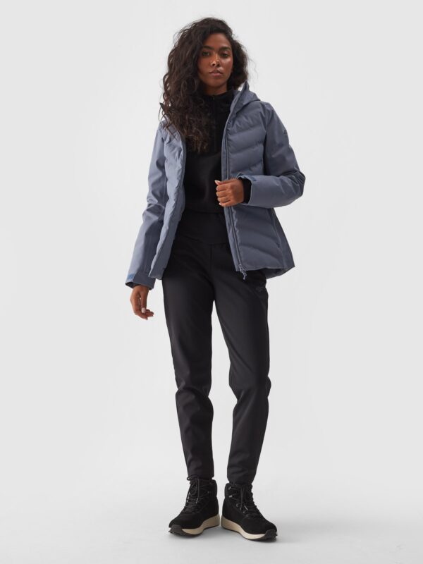 4F Kurtka narciarska membrana 10000 damska - granatowa