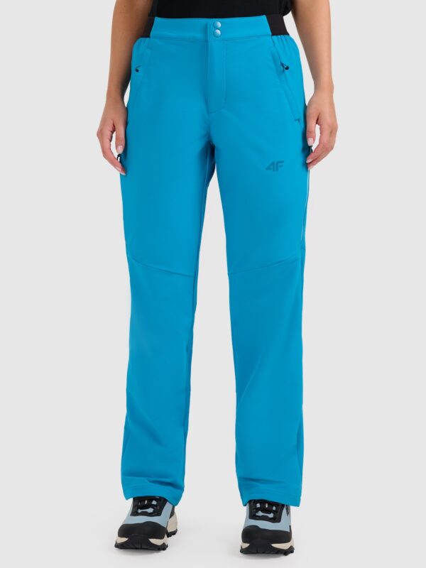 b88cb5529a9526ac7cae33ec64f490fae3bacdd6 4F Spodnie trekkingowe damskie - niebieskie