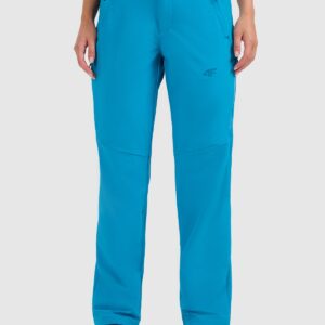 b88cb5529a9526ac7cae33ec64f490fae3bacdd6 4F Spodnie trekkingowe damskie - niebieskie