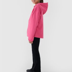 4F Kurtka softshell wiatroodporna membrana 5000 dziewczęca - różowa 164 (13-14 lat)