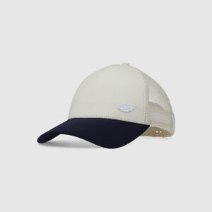 4F Czapka z daszkiem trucker uniseks - biała