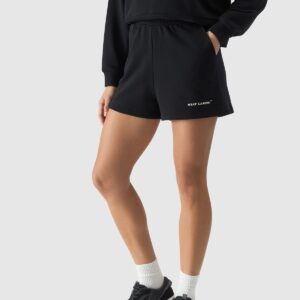 4F Spodenki dresowe damskie - czarne