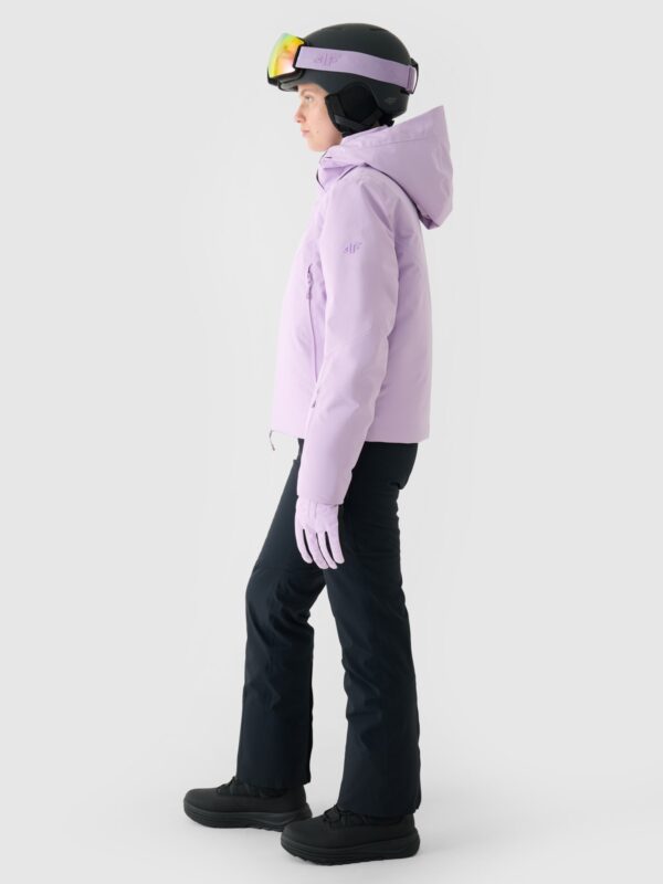 4F Kurtka narciarska membrana Dermizax 20000 damska - fioletowa