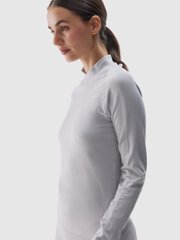 4F Bielizna termoaktywna bezszwowa (góra) damska - szara