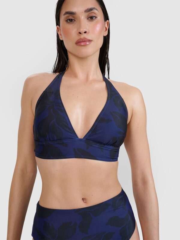 4F Góra od bikini damska - fioletowa