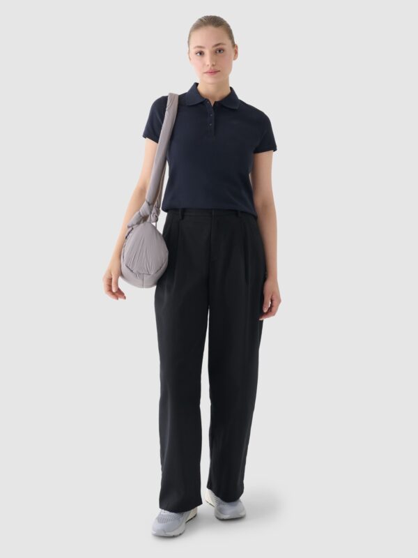 bde15d5c08854156c94039735d6edb345c7070a8 4F Koszulka polo regular damska - granatowa