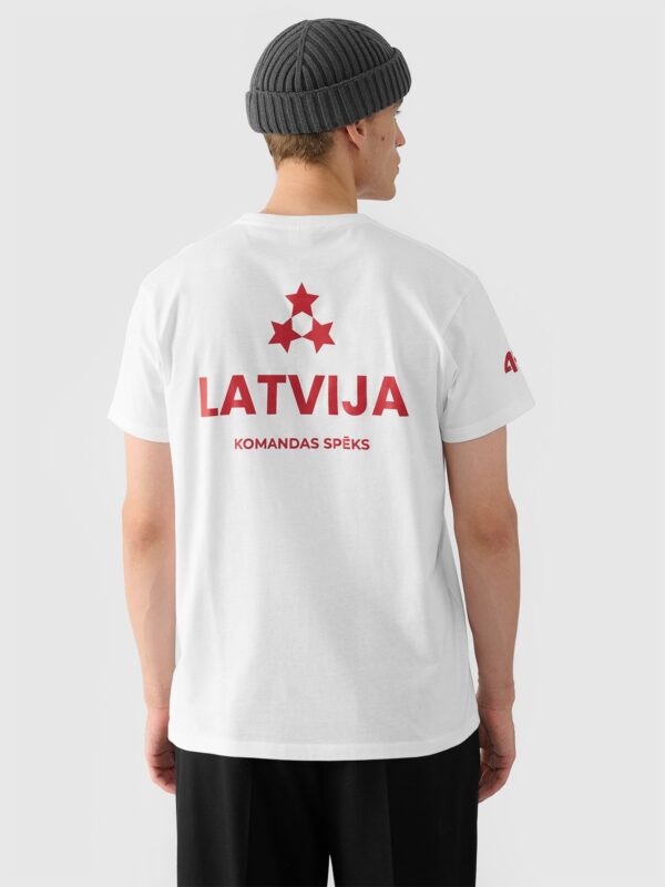 4F Koszulka kibica męska - biała