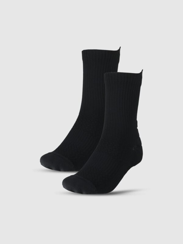 bf814548a0b54316049795bae664c280af4fe9a3 4F Skarpetki do biegania za kostkę uniseks - czarne