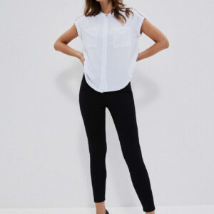 Legginsy z gumą w pasie czarne