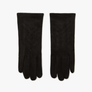 Rękawiczki z ozdobnymi dżetami