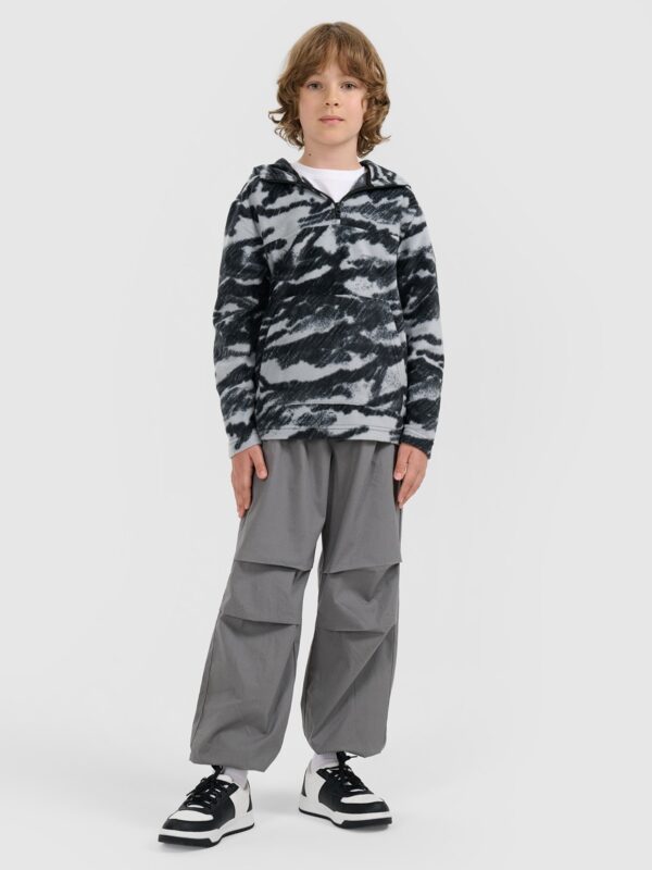 4F Polar regular z kapturem chłopięcy - multikolor 152 (11-12 lat)