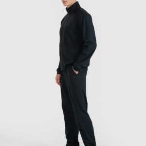 4F Spodnie treningowe szybkoschnące męskie - czarne