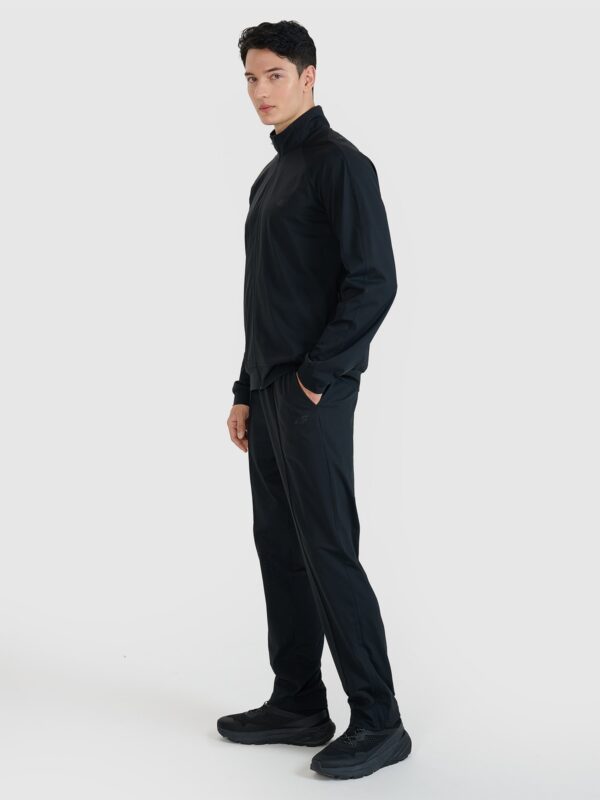 4F Spodnie treningowe szybkoschnące męskie - czarne