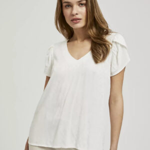 c61d4fbf64cec93fe54b2648624bfaf927dbac25 Koszula z dekoltem w serek biała