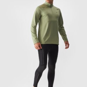 4F Bielizna termiczna ocieplana (góra) męska - oliwkowa/khaki