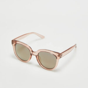 Okulary damskie z plastikowymi oprawkami różowe