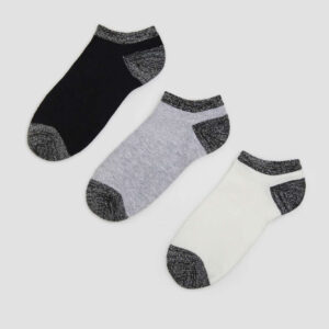 3 pack skarpetek z metaliczną nitką