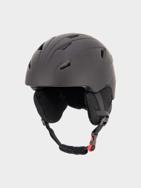 4F Kask narciarski uniseks - czarny XS/S (52-56CM)