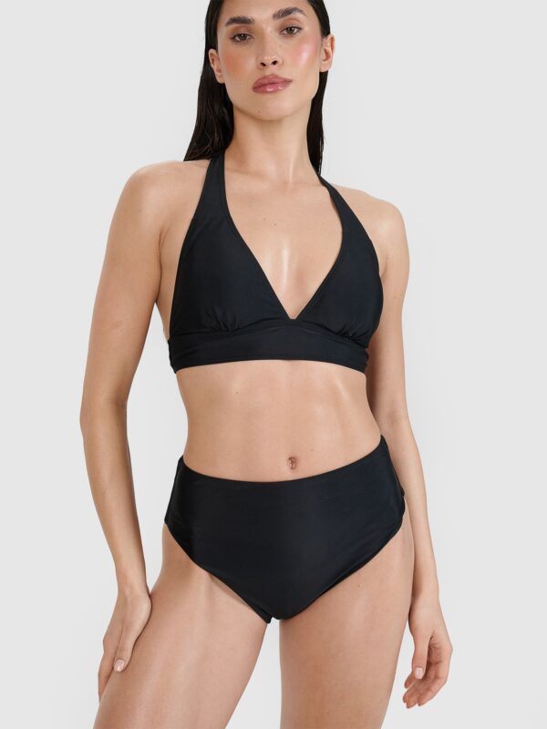 4F Dół od bikini damski - czarny
