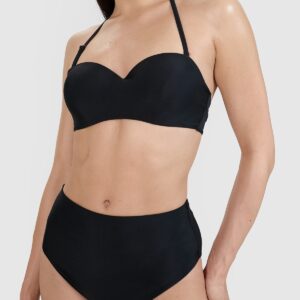 4F Dół od bikini damski - czarny